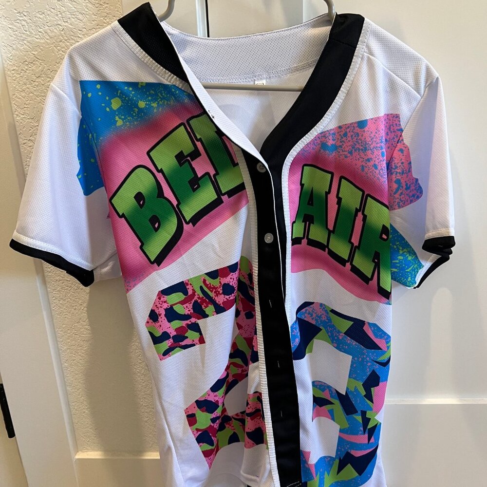 Mens Bel Air Baseball Shirt